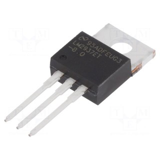 IC: voltage regulator | LDO,fixed | 8V | 0.5A | TO220-3 | THT | -40÷125°C