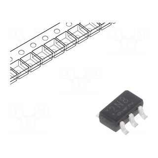 IC: voltage regulator | LDO,linear,fixed | 2.8V | 0.2A | SOT25 | SMD