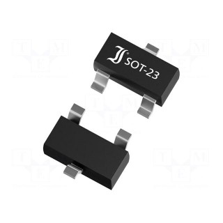 Transistor: P-MOSFET | unipolar | -50V | -0.13A | 0.25W | SOT23