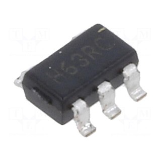 IC: voltage regulator | LDO,linear,fixed | 3.3V | 1A | SOT25 | SMD | ±1%