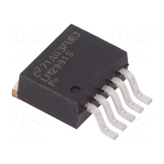 IC: voltage regulator | adjustable | -25÷-2V | 1A | TO263 | SMD