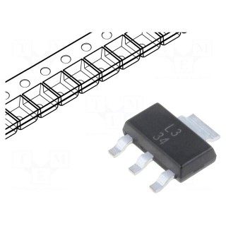 IC: voltage regulator | linear,adjustable | 1.25÷37V | 1.5A | SOT223