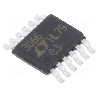 IC: voltage regulator | LDO,adjustable | 0.6÷19V | 0.5A | MSOP12 | SMD