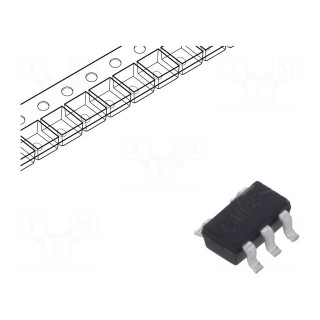 IC: voltage regulator | LDO,linear,adjustable | 0.4÷6V | 0.3A | SOT25