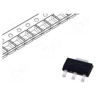 IC: voltage regulator | LDO,linear,adjustable | 1.25÷18.8V | 1A