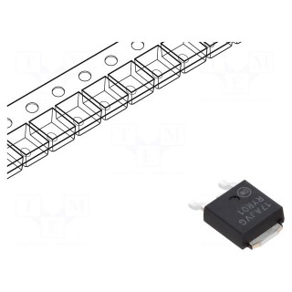 IC: voltage regulator | LDO,linear,adjustable | 1.5÷12V | 1A | DPAK