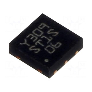 IC: driver | DC/DC converter | Uin: 2.7÷6VDC | Uout: 0.8÷5.2VDC | 1.5A
