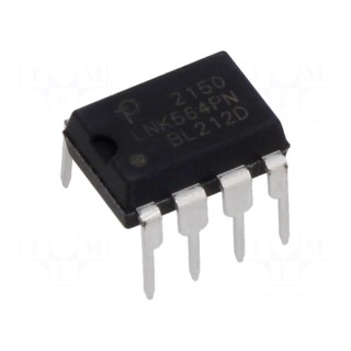 IC: PMIC | AC/DC switcher,SMPS controller | Uin: 85÷265V | DIP-8B