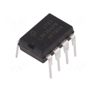 IC: PMIC | AC/DC switcher,SMPS controller | Uin: 85÷265V | DIP-8B