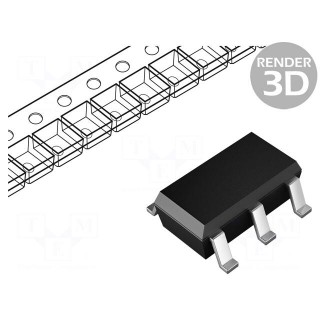 Integrated circuit: interface | USB | TSOT5 | Usup: 2÷5.5VDC