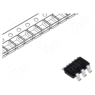 IC: PMIC | DC/DC converter | Uin: 4.5÷17VDC | Uout: 0.76÷7VDC | 2A | Ch: 1