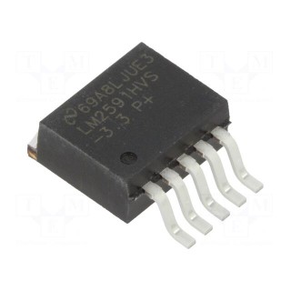 IC: PMIC | DC/DC converter | Uin: 4.5÷60VDC | Uout: 3.3VDC | 1A | TO263-5