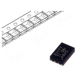 IC: PMIC | DC/DC converter | Uin: 4.75÷28VDC | Uout: 3.3VDC | 0.5A | Ch: 1