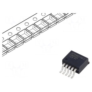 IC: PMIC | DC/DC converter | Uin: 4÷40VDC | Uout: 3.3VDC | 3A | TO263-5