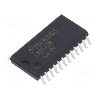 IC: PMIC | DC/DC converter | Uin: 4÷40VDC | Uout: 5VDC | 1A | SO24 | Ch: 1