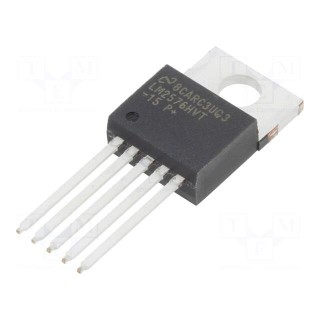 IC: PMIC | DC/DC converter | Uin: 4÷60VDC | Uout: 15VDC | 3A | TO220-5