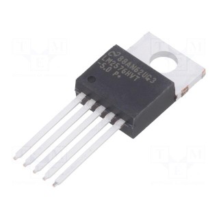 IC: PMIC | DC/DC converter | Uin: 4÷60VDC | Uout: 5VDC | 3A | TO220-5