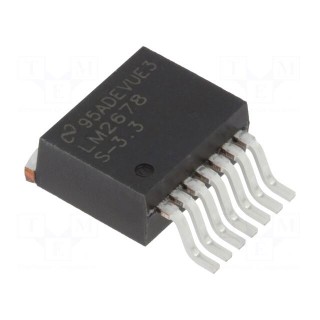 IC: PMIC | DC/DC converter | Uin: 8÷40VDC | Uout: 3.3VDC | 5A | TO263-7