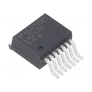 IC: PMIC | DC/DC converter | Uin: 8÷40VDC | Uout: 5VDC | 5A | TO263-7