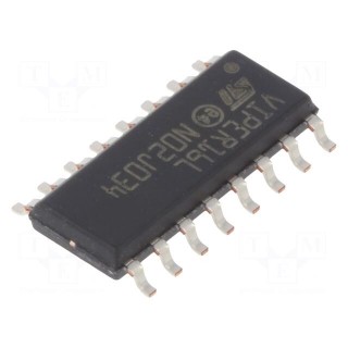 IC: driver | buck,buck-boost,flyback | SO16 | 2.5A | 800V | Ch: 1 | 0÷80%