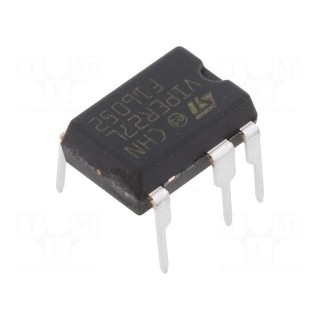 IC: driver | flyback | PWM controller | DIP7 | 3A | 800V | Ch: 1 | 54÷66kHz