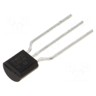 IC: voltage reference source | 2.495V | ±1% | TO92 | 100mA