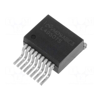 Integrated circuit: audio amplifier | TO263-9 | 9.6÷16VDC | 4Ω | 3.1W