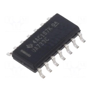 IC: video amplifier | programmable gain | 6VDC | Ch: 2 | SO14 | 3.6mA