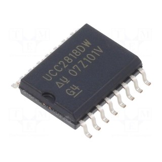 IC: PMIC | PFC controller | SO16 | -40÷85°C | Usup: 10.2÷12V | tube | SMPS