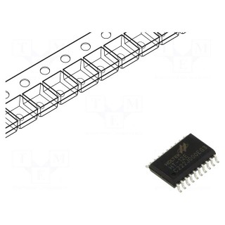 Integrated circuit: remote control encoder | SOP20 | 2.4÷12VDC