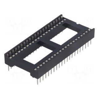 Socket: integrated circuits | DIP42 | 15.24mm | THT | Pitch: 1.778mm