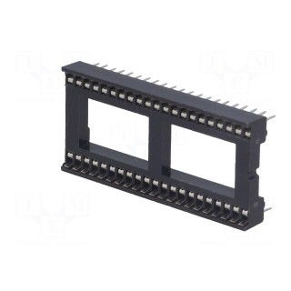 Socket: integrated circuits | DIP42 | 15.24mm | THT | Pitch: 1.778mm