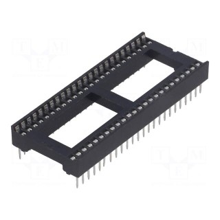 Socket: integrated circuits | DIP48 | 15.24mm | THT | Pitch: 1.778mm