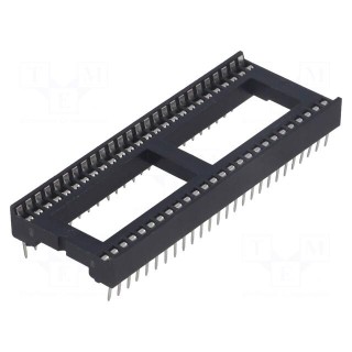 Socket: integrated circuits | DIP52 | 15.24mm | THT | Pitch: 1.778mm
