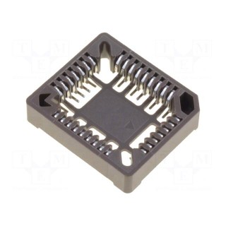 Socket: integrated circuits | PLCC32 | SMT | phosphor bronze | 1A