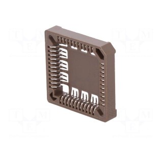 Socket: integrated circuits | PLCC44 | phosphor bronze | tinned | 1A