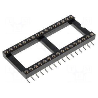 Socket: integrated circuits | DIP32 | Pitch: 2.54mm | precision | SMT