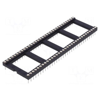 Socket: integrated circuits | DIP64 | Pitch: 2.54mm | precision | THT