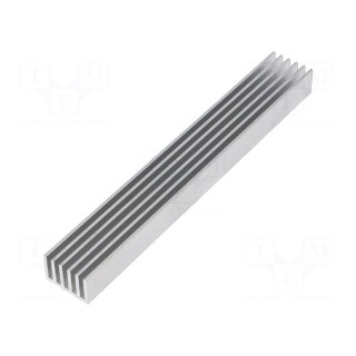 Heatsink: extruded | grilled | aluminium | L: 150mm | W: 21mm | H: 14mm