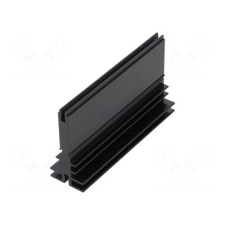 Heatsink: extruded | TO218,TO220,TOP3 | black | L: 94mm | W: 25mm
