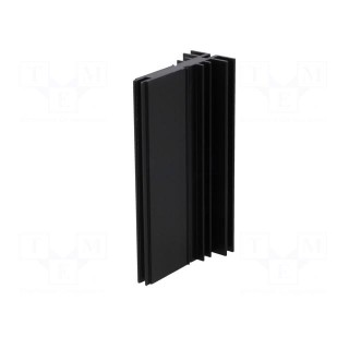 Heatsink: extruded | TO218,TO220,TOP3 | black | L: 94mm | W: 25mm