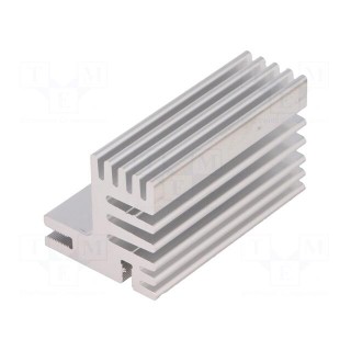 Heatsink: extruded | TO220 | natural | L: 50mm | W: 30mm | H: 31mm | 7.8K/W