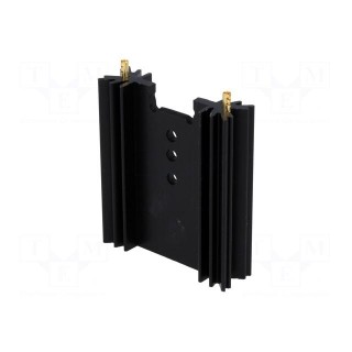 Heatsink: extruded | TO220,TO3P | black | L: 50.8mm | W: 45mm | H: 12.7mm