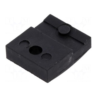 Clamping part for transistors | TO218 | Colour: black