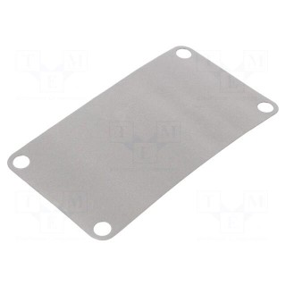 Heat transfer pad: graphite | L: 104.4mm | W: 59.4mm | Thk: 0.2mm