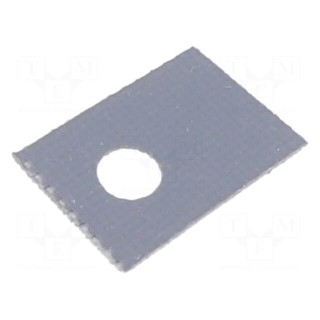 Heat transfer pad: silicone | SOT32 | Thk: 0.18mm | 900mW/mK | 4kV