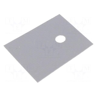 Heat transfer pad: silicone | TO247 | Thk: 0.18mm | 900mW/mK | 2.5kV