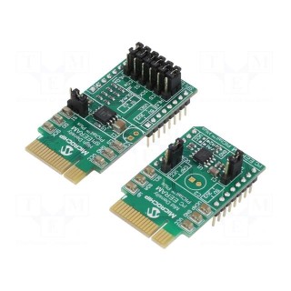 Dev.kit: Microchip | Components: 47C04,47L16 | 2 PICtail boards