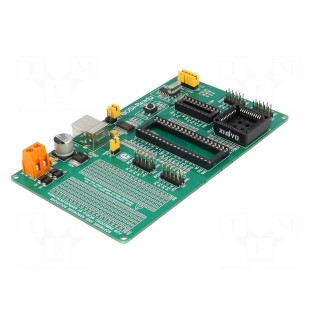 Dev.kit: Microchip 8051 | Series: AT89 | prototype board