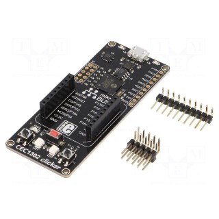 Dev.kit: Microchip ARM | CEC | Comp: CEC1302 | Add-on connectors: 1